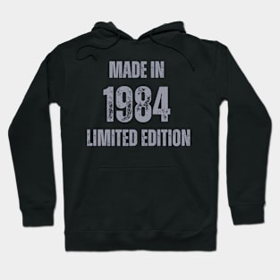 Vintage Made in 1984, Limited Edition  , Gift for Mom Dad Birthday Hoodie